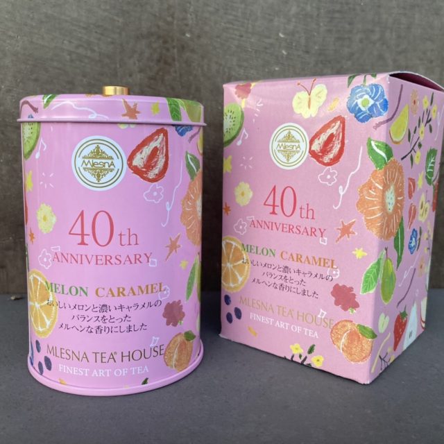 【新作】40周年記念缶：メロンキャラメル