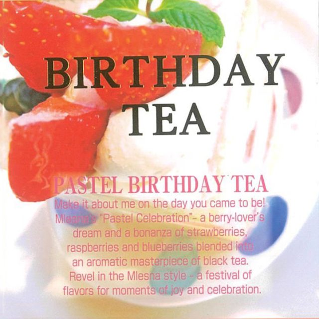 【English ver】PASTEL BIRTHDAY TEA
