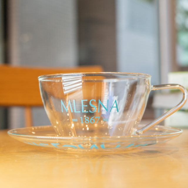 【数量限定】ガラスティーカップ（青）